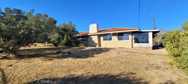 view of rear view of house