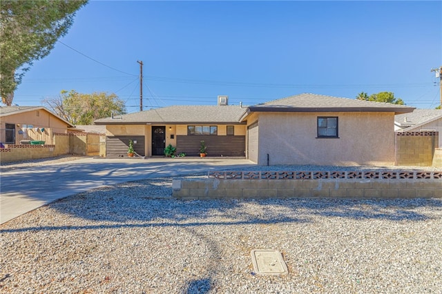 view of ranch-style house