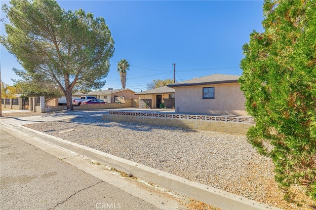 view of ranch-style home