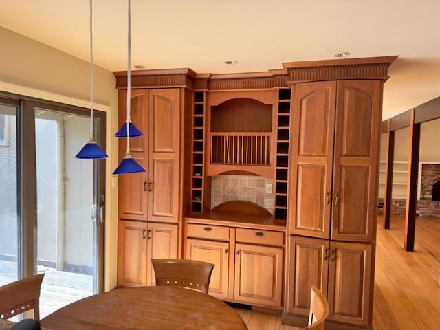 room details with wood-type flooring