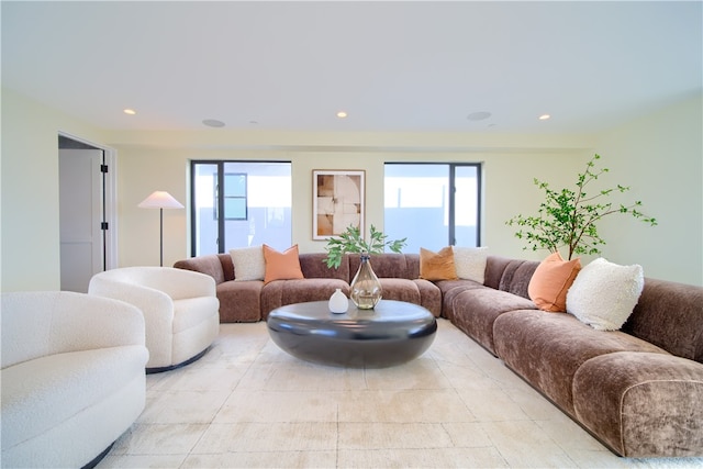 view of living room