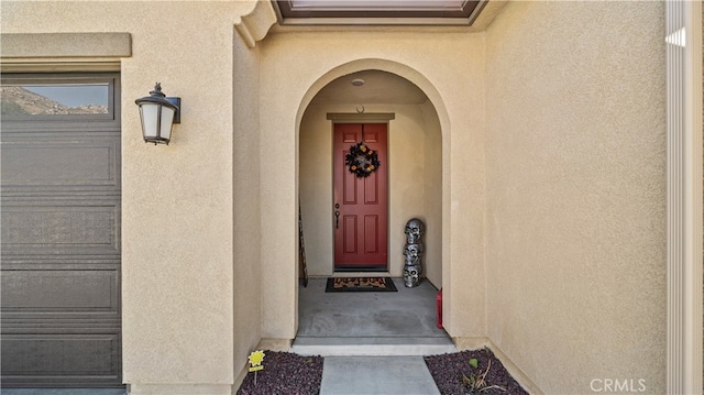 view of property entrance