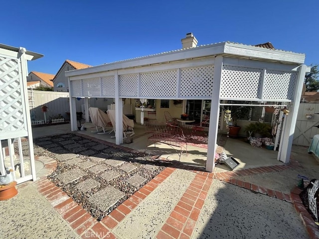 view of patio