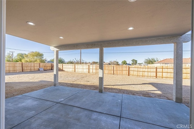 view of patio