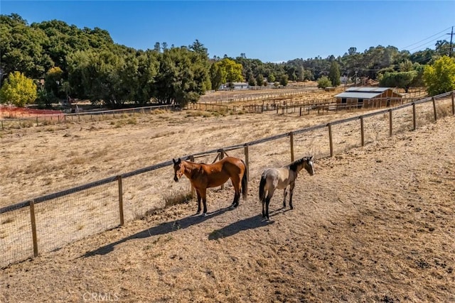 8865 San Gabriel Rd, Atascadero, CA 93422 - view of yard featuring a rural view