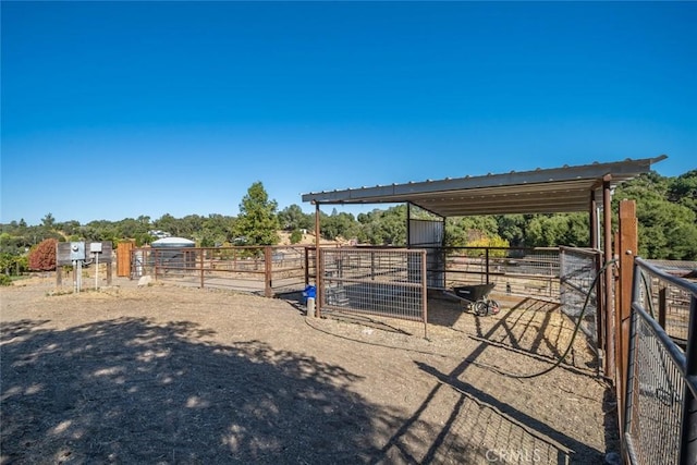 8865 San Gabriel Rd, Atascadero, CA 93422 - view of yard with an exterior structure and an outbuilding