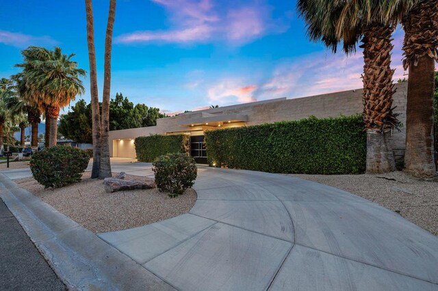 view of ranch-style house