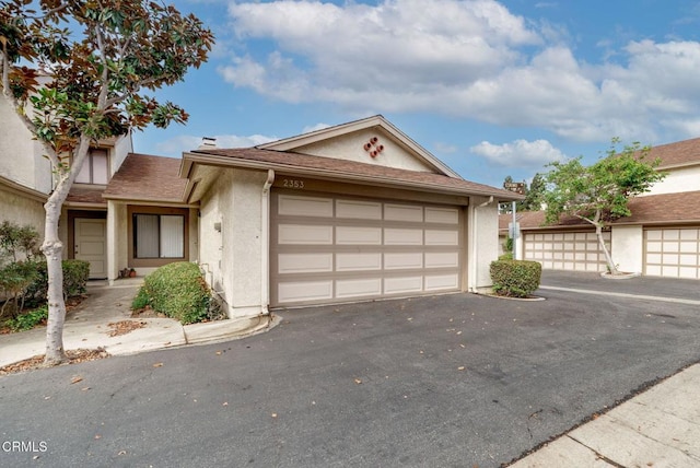 view of front of home featuring stucco siding