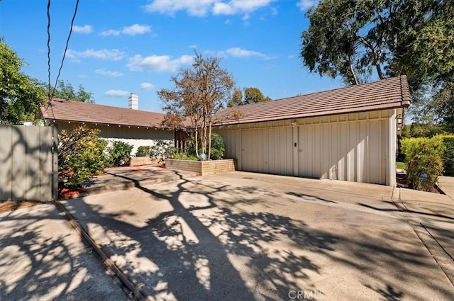 exterior space featuring a patio