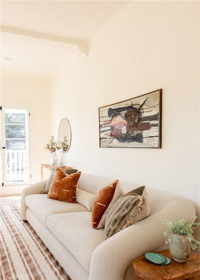 view of living room