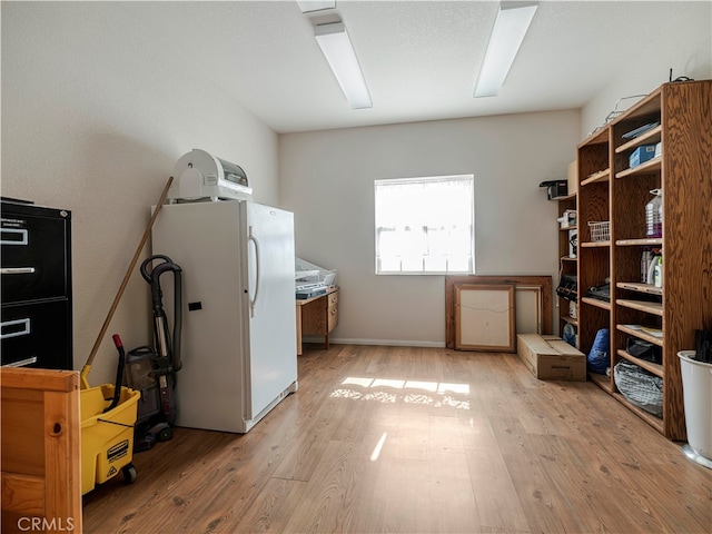 view of storage room