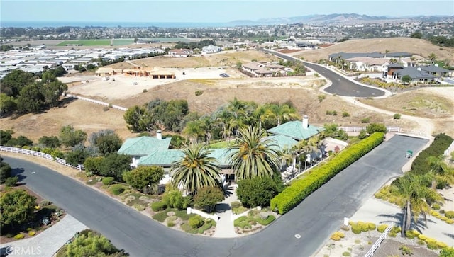 drone / aerial view featuring a residential view