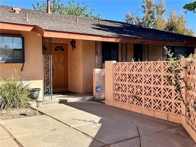 view of property entrance