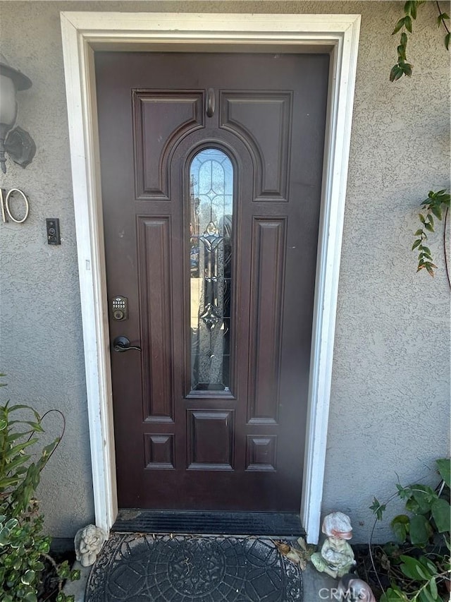 view of property entrance