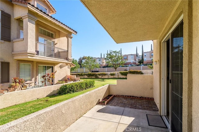 exterior space featuring a patio area