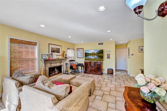 view of living room