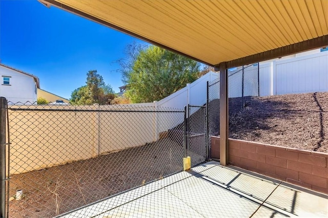 view of patio / terrace