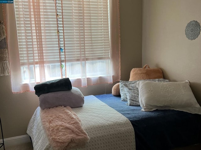 bedroom featuring multiple windows