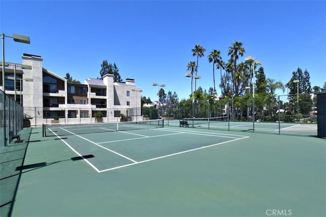 view of sport court