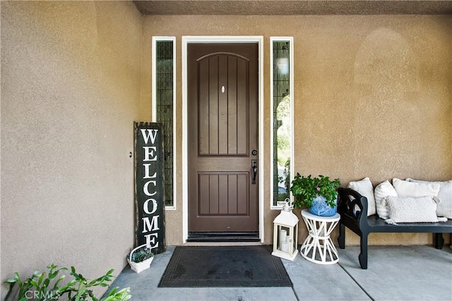 view of property entrance