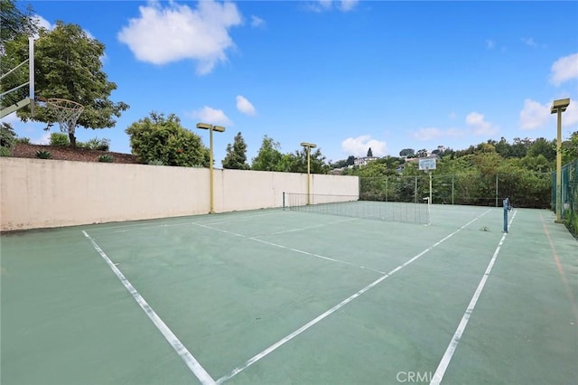 22427 Steeplechase Ln, Diamond Bar, CA 91765 - view of tennis court featuring community basketball court