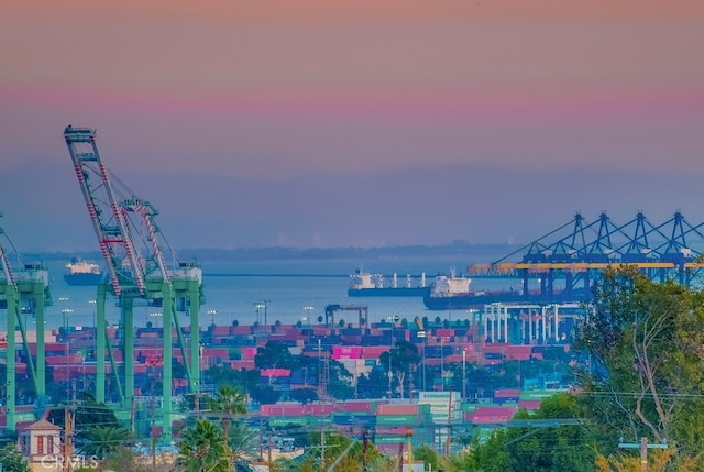 city view featuring a water view