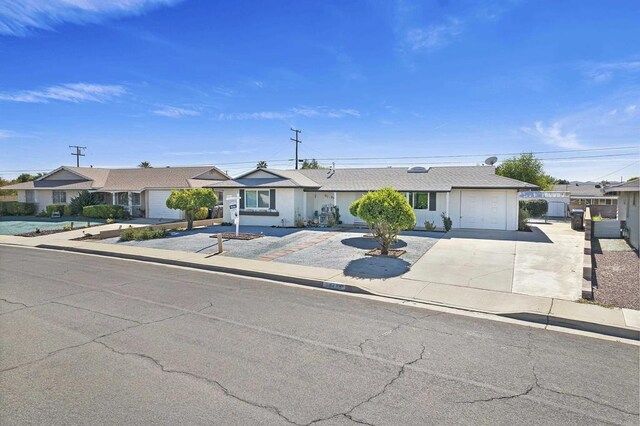 view of ranch-style home