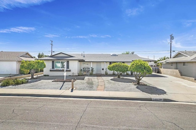 view of ranch-style house