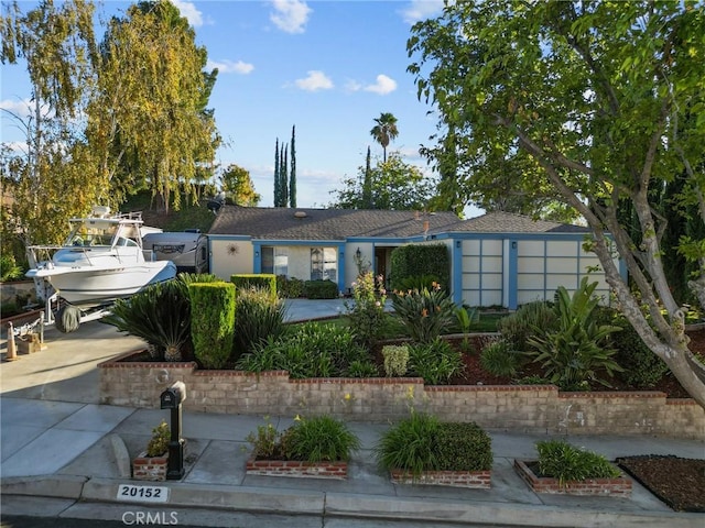 view of ranch-style home