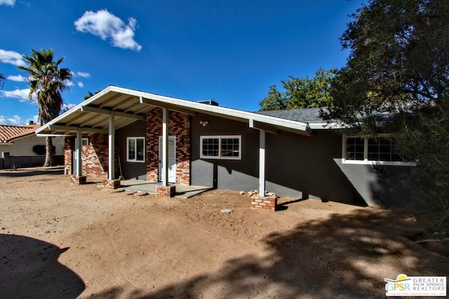 view of back of house