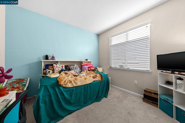 bedroom featuring carpet floors