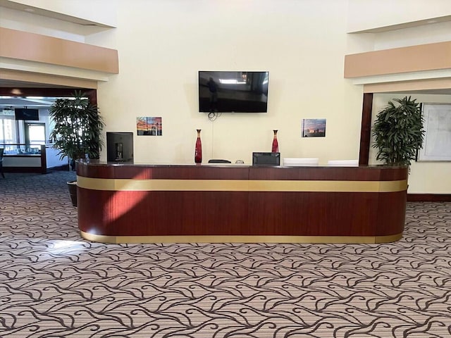 view of reception area