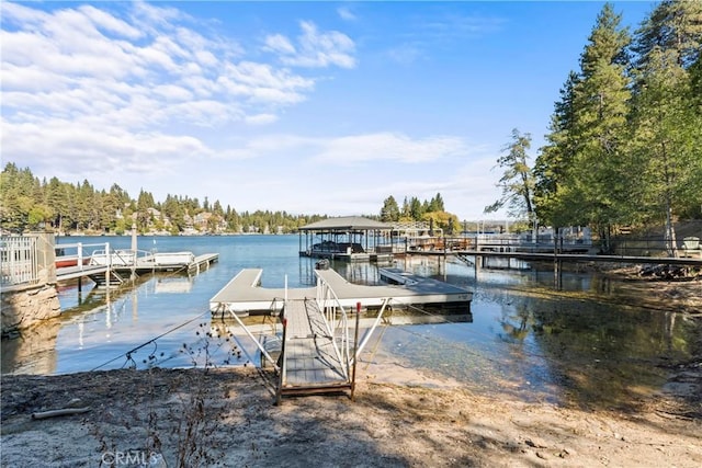 197 Rocky Point Rd, Lake Arrowhead, CA 92352 - dock area with a water view