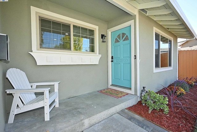 view of property entrance