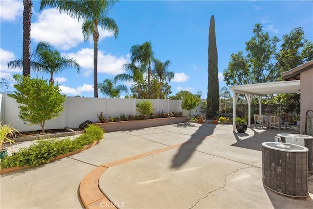 view of patio