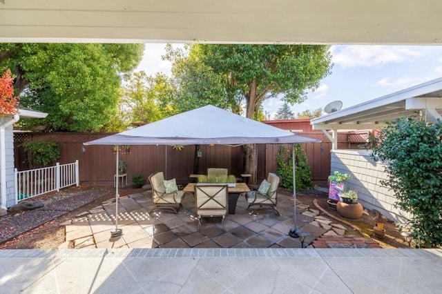 view of patio / terrace