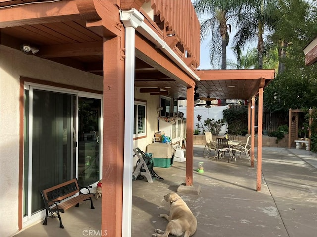 view of patio / terrace