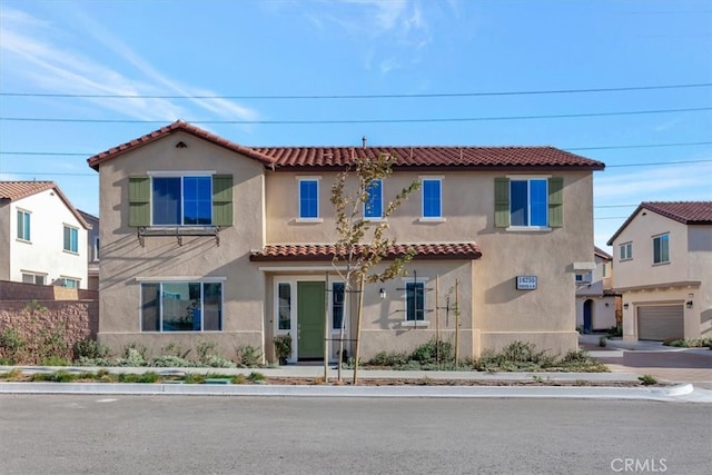 view of mediterranean / spanish-style house