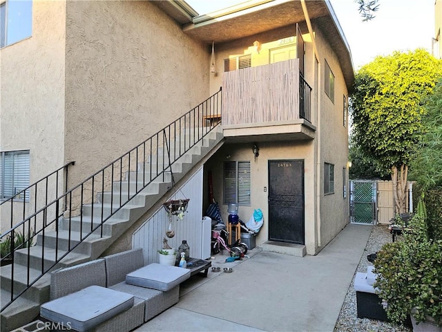 exterior space with a patio area