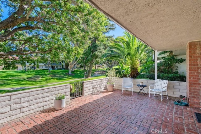 view of patio / terrace