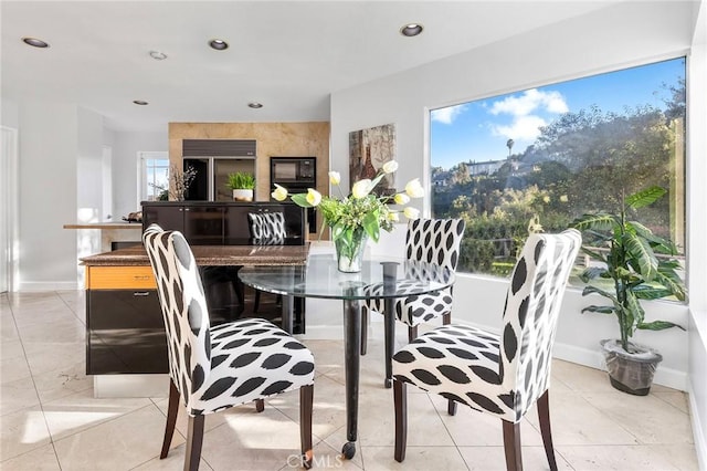 view of dining room