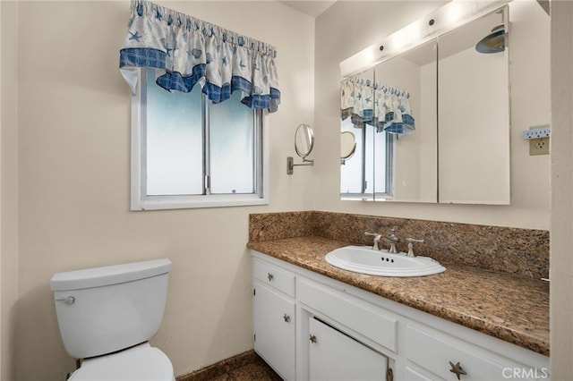 8653 Norwood Pl, Rosemead, CA 91770 - bathroom with plenty of natural light, vanity, and toilet
