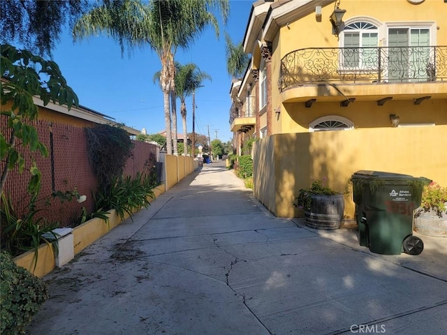 view of street