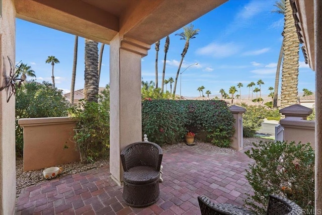 view of patio / terrace