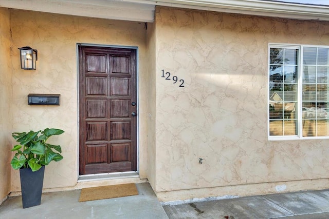 view of property entrance