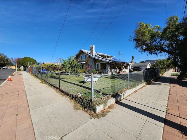 view of bungalow-style house