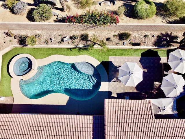 view of swimming pool