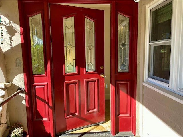 view of property entrance