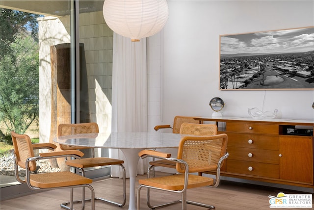 interior space featuring light hardwood / wood-style flooring