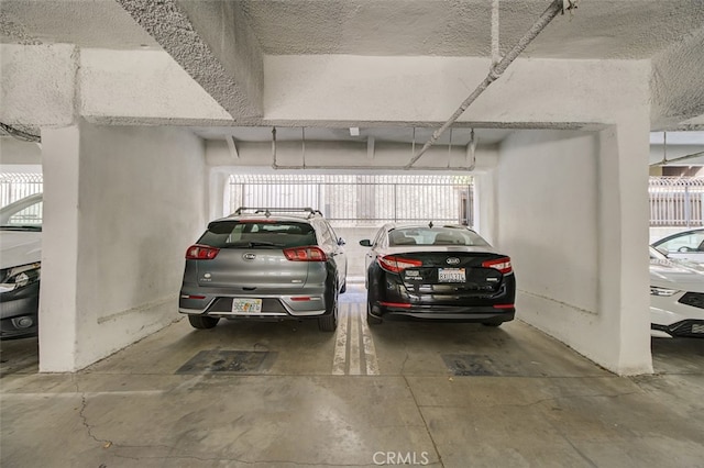 view of parking deck